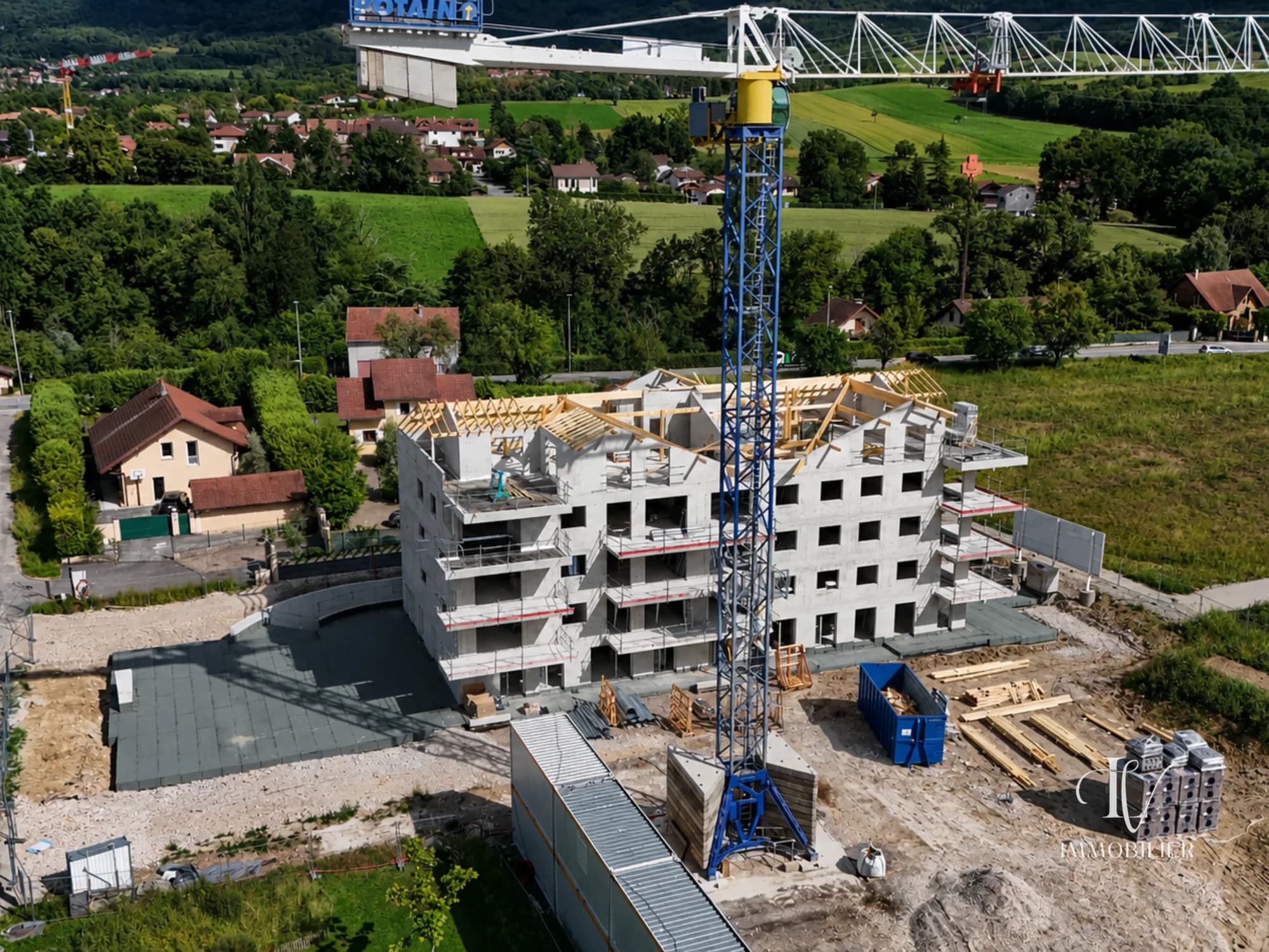 T2 neuf avec balcon et vue sur le Bassin Genevois à Archamps - photo 1