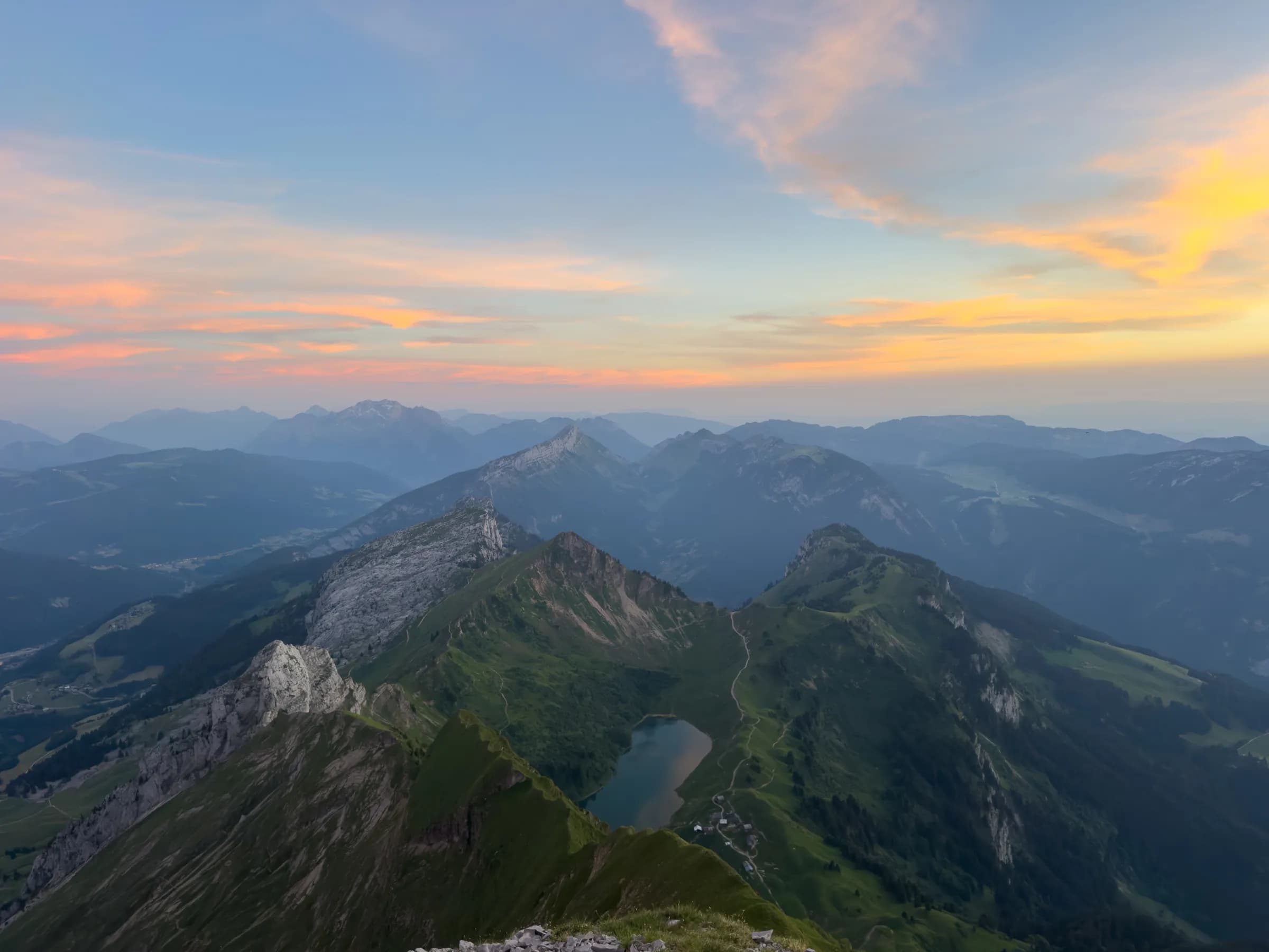 Le massif du Jallouvre en Haute-Savoie