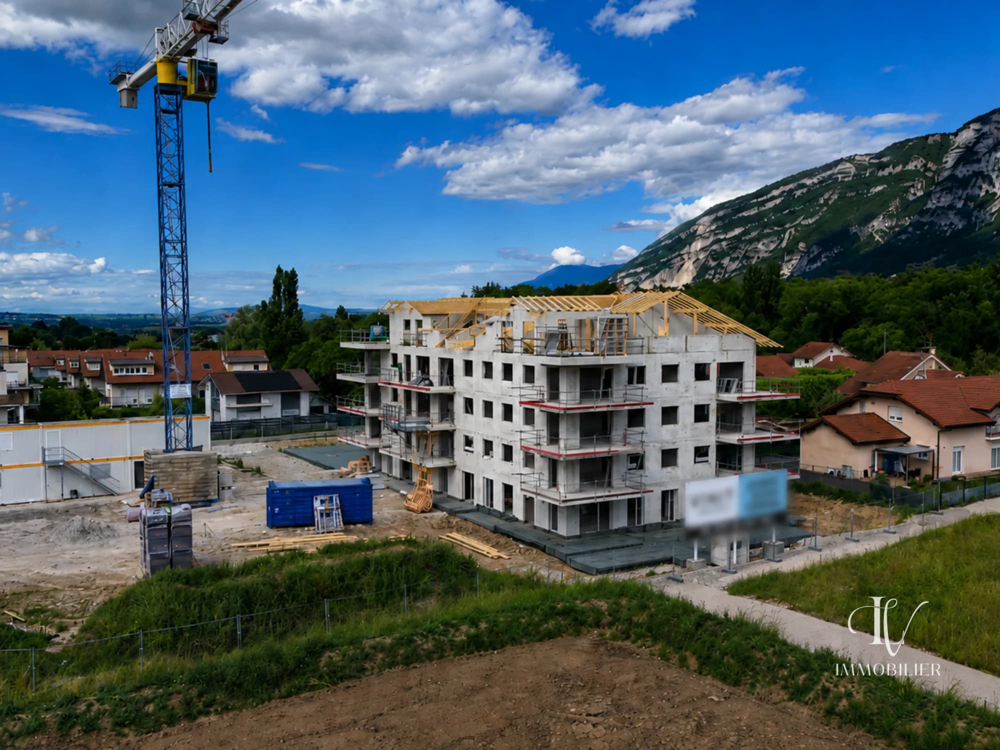 T2 neuf avec balcon et vue sur le Bassin Genevois à Archamps, photo 2 sur 6